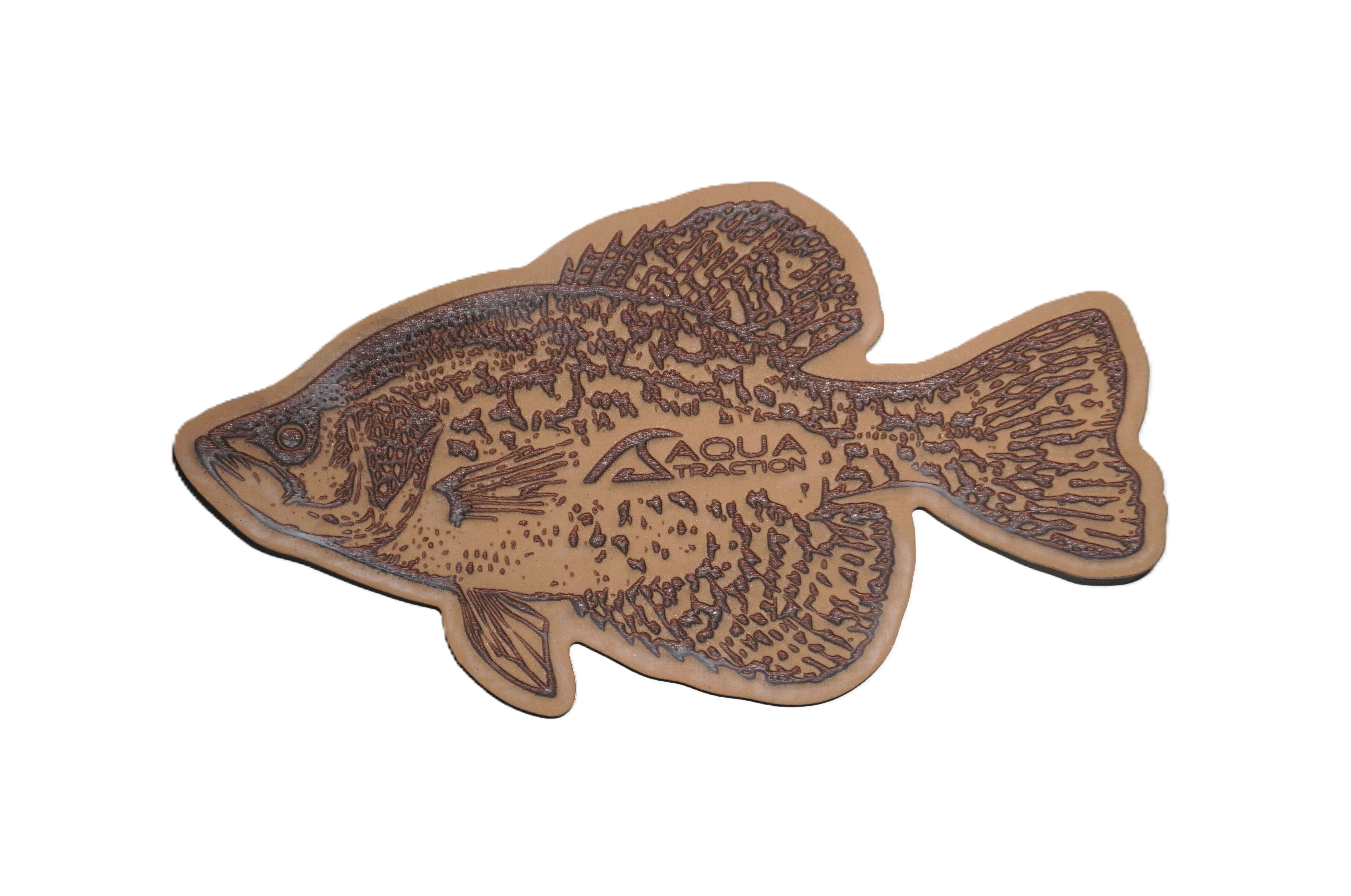 AquaTraction Fish Hook Holder - Crappie -  Brown