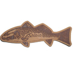 AquaTraction Fish Hook Holder - Redfish - Brown2
