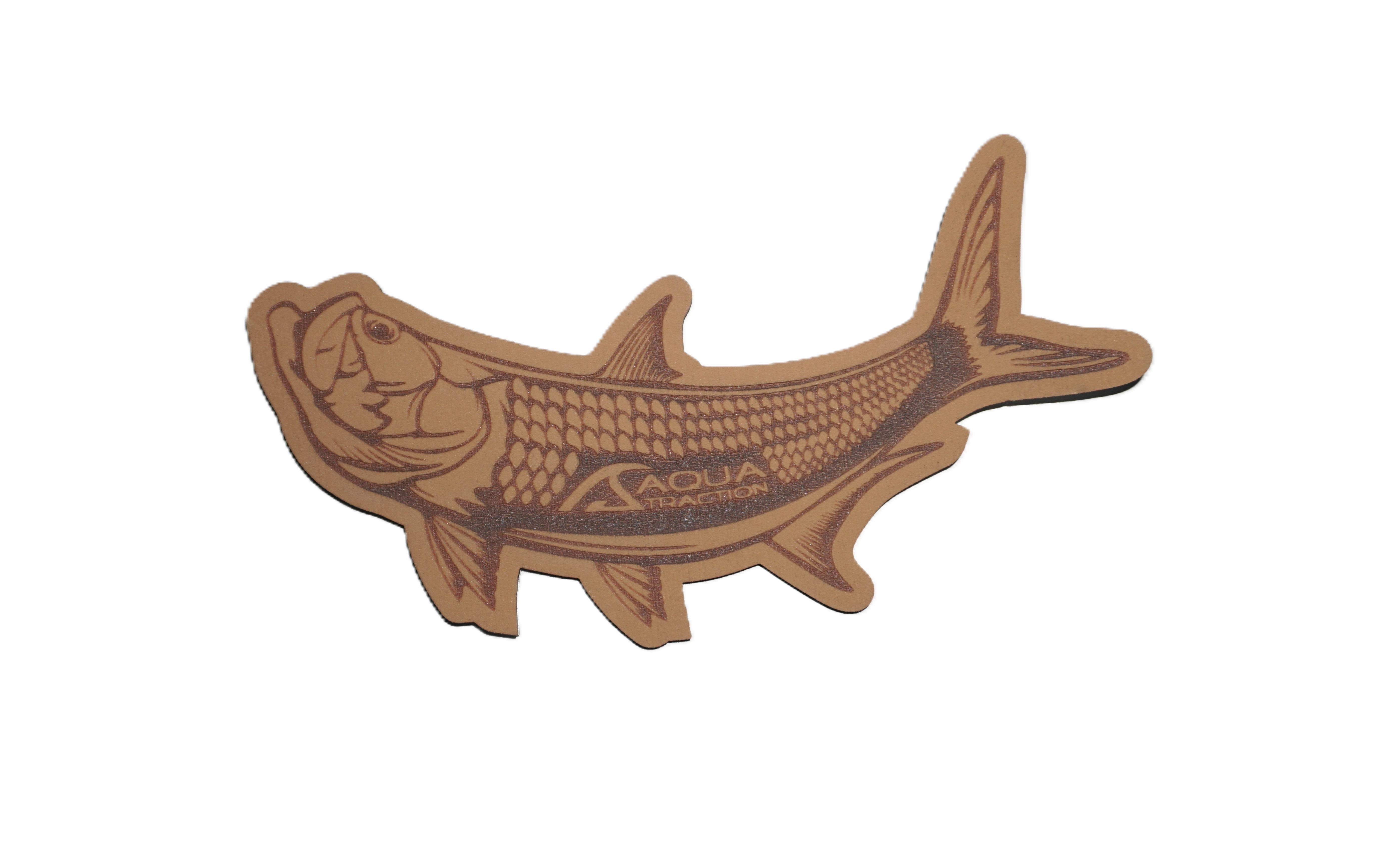 AquaTraction Fish Hook Holder - Tarpon - Brown2