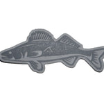 AquaTraction Fish Hook Holder - Walleye - Dark Grey