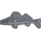 AquaTraction Fish Hook Holder - Walleye - Dark Grey
